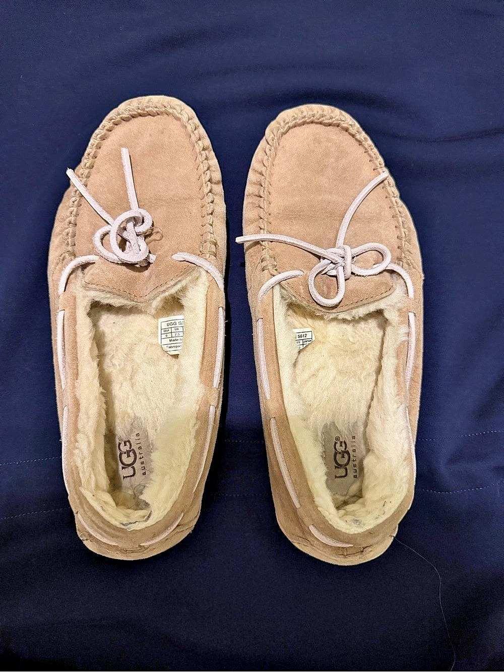 UGG Dakota Moccasin Slippers Brown US 9